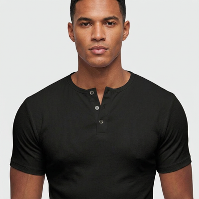 Sculpted Fit Henley