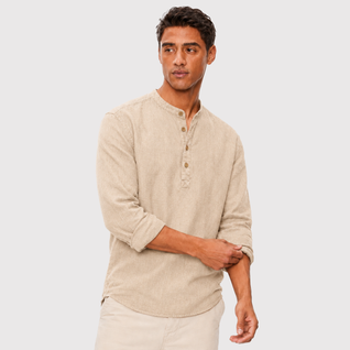 Amalfi Linen Henley