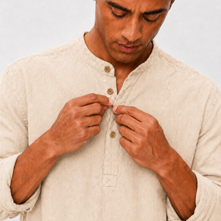 Amalfi Linen Henley