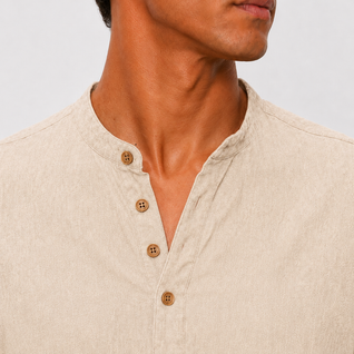 Amalfi Linen Henley