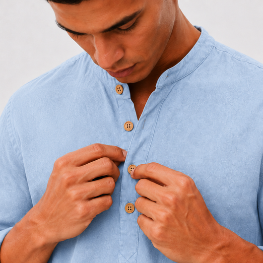 Amalfi Linen Henley