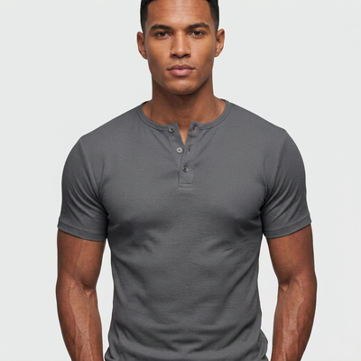 Sculpted Fit Henley