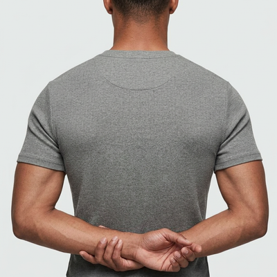 Sculpted Fit Henley