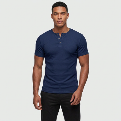 Sculpted Fit Henley