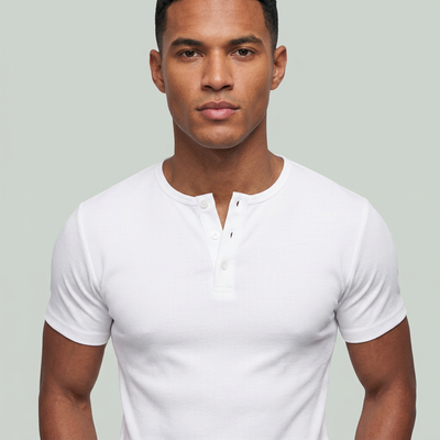 Sculpted Fit Henley