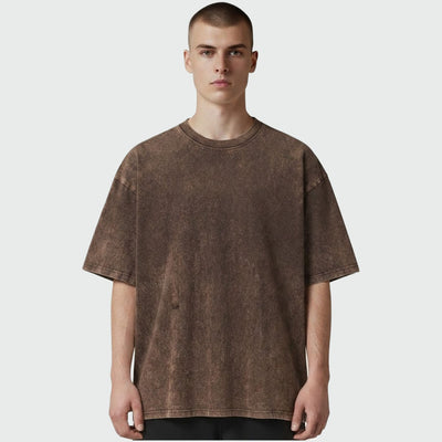 Vintage Oversized T-Shirt  — 4 Pack